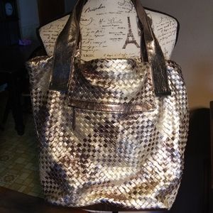 Elliot Luca weaved genuine leather